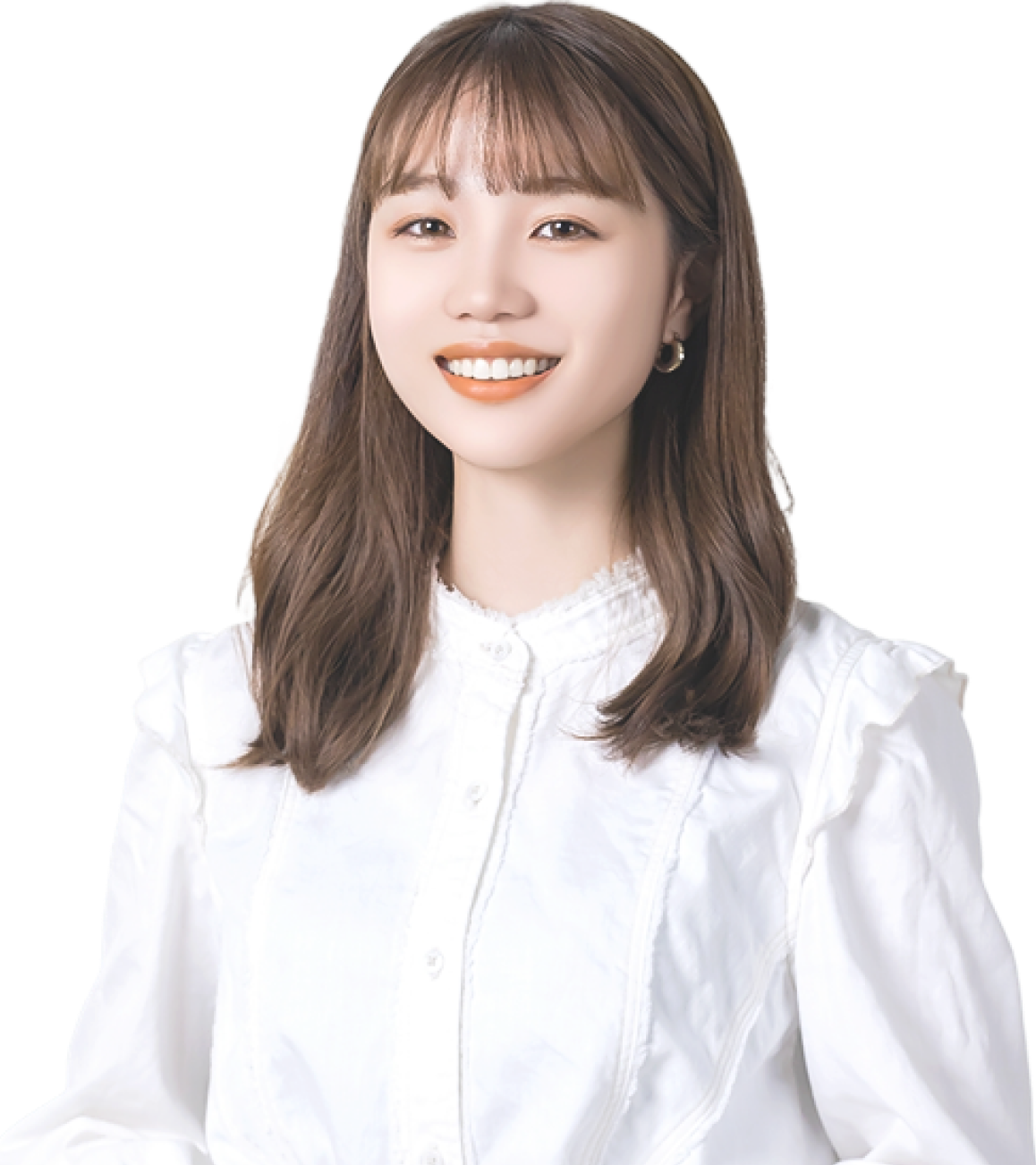 ホワイトエッセンスクリーニングで笑顔になる女性イメージ