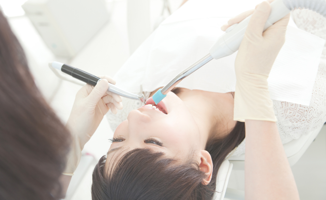 一度の来院でお口が爽やかに